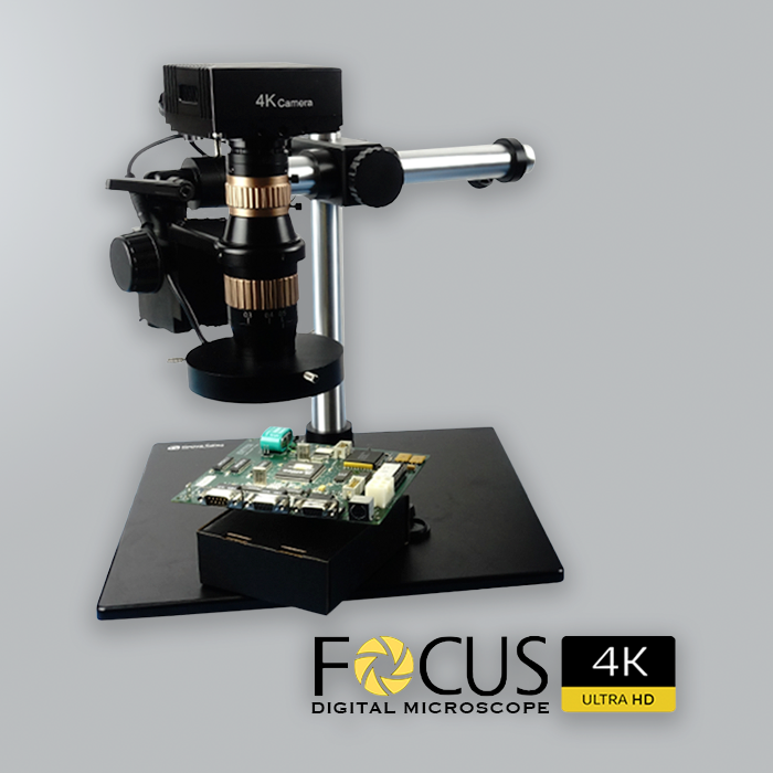 Focus Digital Microscope 4K Ultra HD - FINE FOCUS BOOM STAND Focus Digital Microscope 4K Ultra HD - FINE FOCUS BOOM STAND